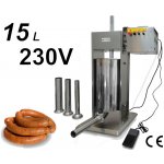 Technologiss Plnička klobás 15 L návod a manuál