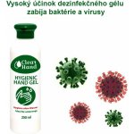 Clear Hand antibakteriálny dezinfekčný gél na ruky bez vody 99,9% 250 ml návod a manuál