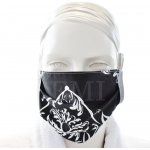 EMI Rúško dvojvrstvové textilné čierne s gumičkou návod a manuál