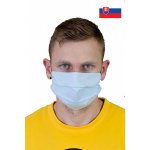 OCHRANNÉ RÚŠKO SK Rúško textilné 3 vrstvové s gumičkou biele 5 ks návod a manuál