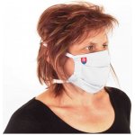 Rúško Slovenský znak dvojvrstvové biele návod a manuál