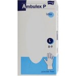 Ambulex P rukavice latexové nepudrované L 100ks návod a manuál