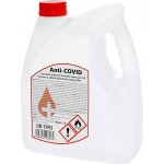 DF Partner Anti-covid dezinfekčný prípravok na dezinfekcia rúk a povrchov 3 l návod a manuál