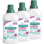 Sanytol dezinfekcia na bielizeň 3 x 500 ml návod a manuál