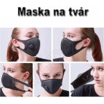 Maska na tvár K02 návod a manuál