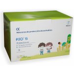 DongYuan detské rúško jednorázové 3-vrstvové 10 ks návod a manuál