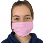 Hand Made Baby Nellys rúško detské bavlnené dvojvrstvové s vreckom na filter, na gumku dievčence motivy návod a manuál