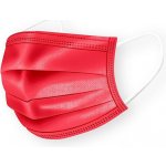 HEALTY TOUCH rúško jednorázové 3-vrstvové červené 10 ks návod a manuál