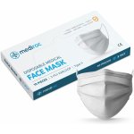 Mediroc STL3PLY rúško jednorázové 3 vrstvové MEDICAL biele 10 ks návod a manuál