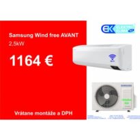 SAMSUNG WINDFREE AVANT AR09TXEAAWKNEU+AR09TXEAAWKXEU návod a manuál