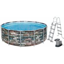 Bestway Power Steel Stone 5,49 x 1,32 m 56886 návod a manuál