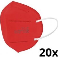 IMobily respirátor FFP2 NR CE 0598 červená 20 ks návod a manuál