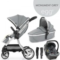 BabyStyle Egg2 set 4 v 1 Monument Grey 2021 návod a manuál