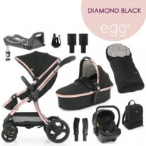 BabyStyle Egg2 set 9 v 1 Diamond Black 2021 návod a manuál