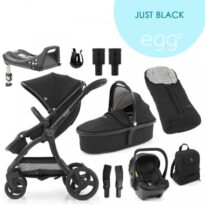 BabyStyle Egg2 set 9 v 1 Just Black 2021 návod a manuál