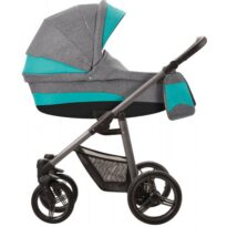 BEBETTO Vulcano Graphite 2v1 nafukovacie kolesá tyrkysovo-sivý 02 2022 návod a manuál