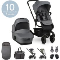 EASYWALKER Set XXL kombinovaný Harvey3 Fossil Grey s príslušenstvom 2020 návod a manuál