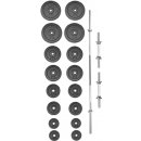 TRINFIT set činek PREMIUM kovový 90 kg návod a manuál