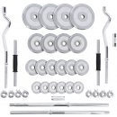 HMS STC55 Činkový set v kufri chróm 55 kg návod a manuál