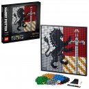LEGO® Art 31201 Harry Potter™ Erby bradavických kolejí návod a manuál