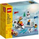 LEGO® BrickHeadz 40424 Zimná guľovačka návod a manuál