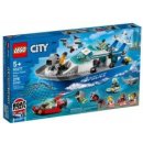LEGO® City 60277 Policajná hliadková loď návod a manuál