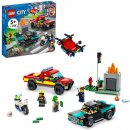 LEGO® City 60319 Hasiči a policajná naháňačka návod a manuál