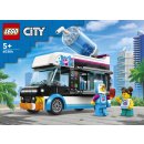 LEGO® City 60384 Tučniačia dodávka s ľadovou triešťou návod a manuál