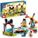 LEGO® Disney 10778 Mickey, Minnie a Goofy na jarmoku návod a manuál