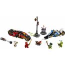LEGO® NINJAGO® 70667 Kaiova ozbrojená motorka a Zanov snežný skúter návod a manuál