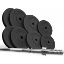 PHYSIONICS Vzpieračský set so závažím 165 cm, 60 kg návod a manuál