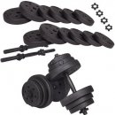 SPRINGOS Jednoručné činky nakladacie s kotúčmi 20kg návod a manuál